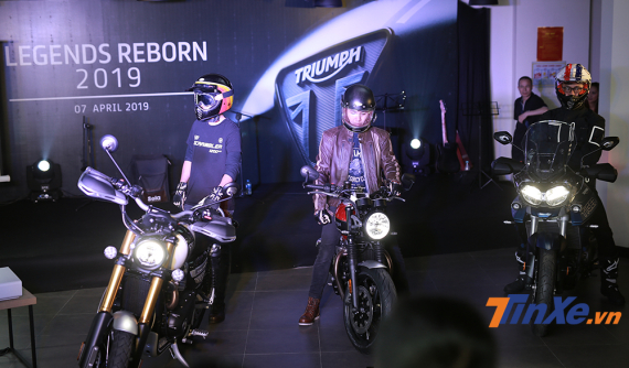 Triumph Scrambler 1200, Speed Twin 1200 và Tiger 800 ra mắt Việt Nam, giá khởi điểm 349 triệu đồng