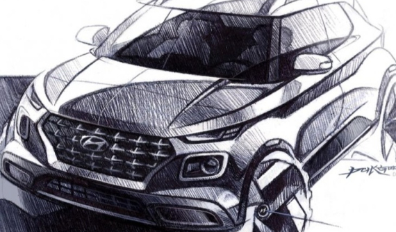 Hyundai Venue 2020 - crossover nhỏ hơn và rẻ hơn Kona - tiếp tục lộ diện