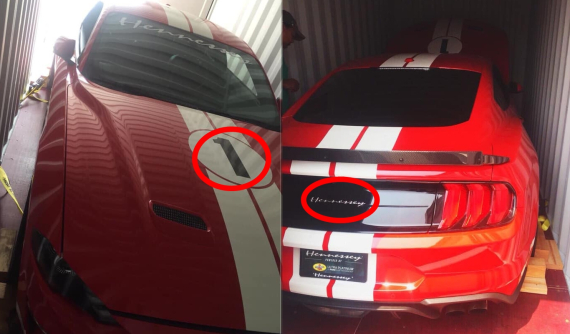 1 trong 19 chiếc Ford Mustang Hennessey mạnh 808 mã lực trên thế giới bất ngờ cập bến Việt Nam