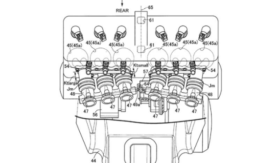Honda tiếp tục hé lộ hình ảnh thiết kế động cơ 6 xylanh trang bị cho mẫu Honda CBX thế hệ mới