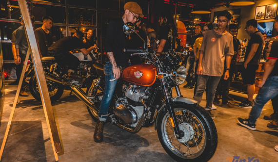 Royal Enfield khai trương showroom thứ hai tại Hà Nội, giới thiệu mẫu 650 Twin cực chất