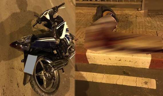 Quận 9: Nam thanh niên chạy xe Yamaha Exciter đứt lìa chân sau khi tông vào thành cầu