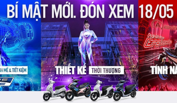 Lại một mẫu xe tay ga mới sẽ được Yamaha ra mắt vào ngày 18/5 tới đây?