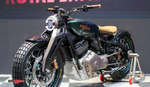 Royal Enfield Meteor mang thiết kế Bobber sắp ra mắt
