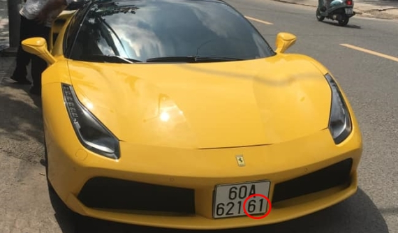 Ferrari 488 GTB từng của Bình Dương đã được doanh nhân Đồng Nai tậu nhưng gây sự chú ý ở chi tiết này