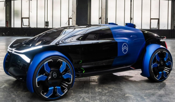 Citroen 19_19 - Mẫu concept "như UFO trên bánh xe" với bộ la-zăng cỡ 30-inch