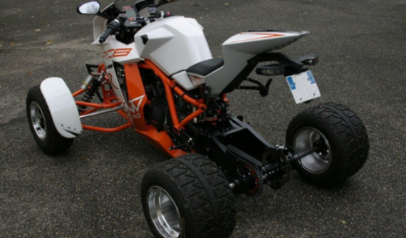 Huyền thoại KTM RC8 trở lại dưới dạng bản độ ATV chất chơi với khối động cơ hơn 200 mã lực