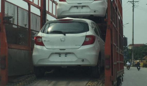 Bắt gặp Honda Brio được vận chuyển về tới Hà Nội, ngày ra mắt không còn xa