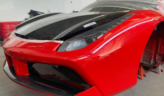 "Ngựa chiến" Ferrari 488 GTB của Tuấn Hưng sắp tái xuất sau tai nạn nghiêm trọng