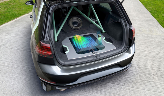 Volkswagen Golf GTI Aurora - Mẫu xe độc nhất vô nhị với hệ thống hình ảnh 3 chiều ưu việt