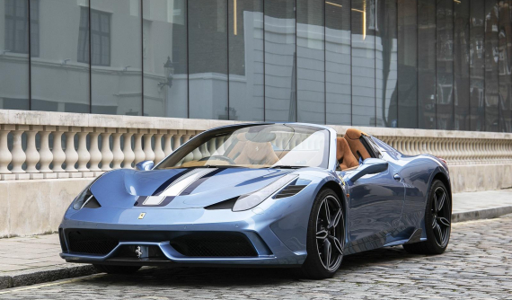 Siêu xe mui trần Ferrari 458 Speciale Aperta đã qua sử dụng chào giá gần 20 tỷ đồng