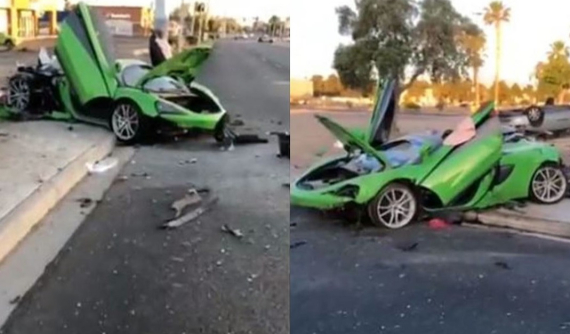 Thuê siêu xe McLaren 570S rồi đi uống rượu, thanh niên gây tai nạn kinh hoàng khiến 1 người tử vong