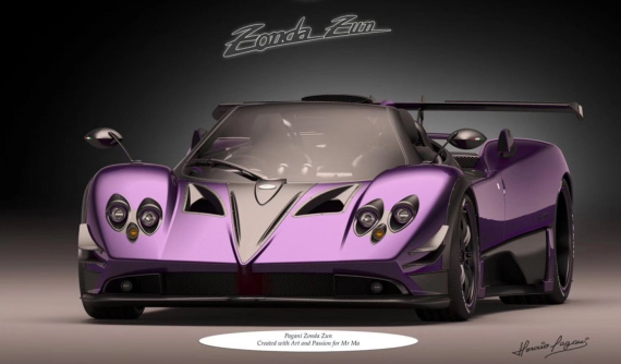Pagani "nhá hàng" chiếc Zonda độc bản mang tên gọi Zun