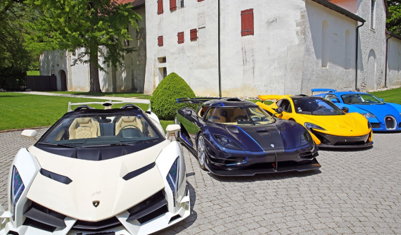 Bộ sưu tập siêu xe "khủng" bị tịch thu của phó Tổng thống Guinea Xích Đạo được đem ra bán đấu giá