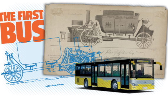 Liệu bạn có biết chiếc xe buýt đầu tiên trên thế giới đã ra đời cách đây gần 200 năm?
