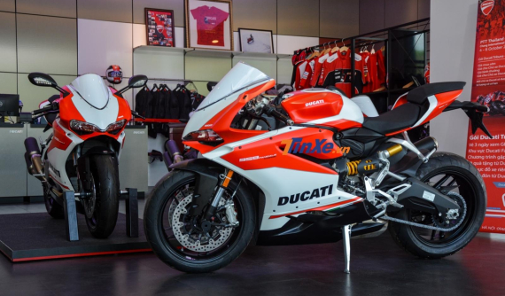 Cặp đôi Ducati 959 Panigale Corse cập bến Việt Nam, giá bán 635 triệu đồng