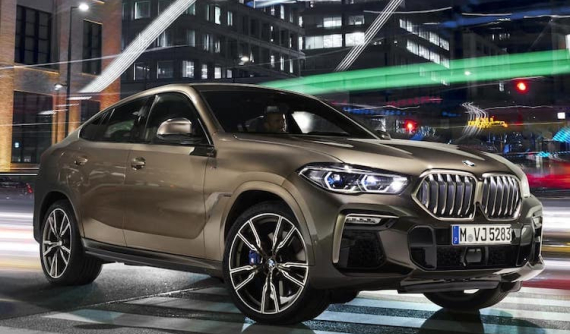 SUV hạng sang BMW X6 2020 lộ diện với nhiều cải tiến trong thiết kế