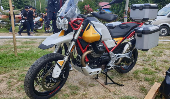 Xe Adventure cổ điển Moto Guzzi V85 TT cập bến Đông Nam Á với giá 495 triệu đồng