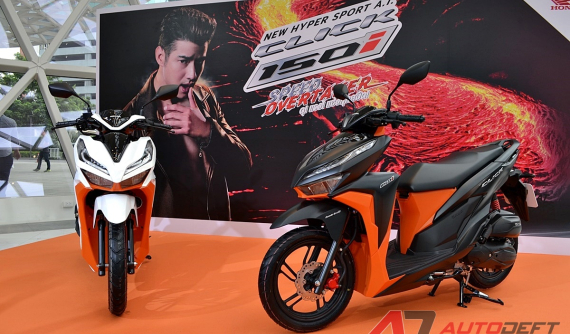 Honda Click Thái ra mắt phiên bản mới với giá từ 38,5 triệu đồng