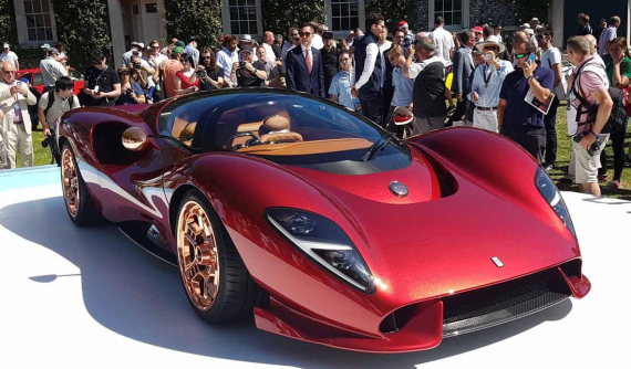 Vừa mới ra mắt, siêu xe giá "chát" De Tomaso P72 đã bị tố là nhái thiết kế của Ferrari P4/5