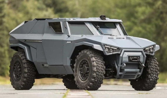 Arquus Scarabee - Phương tiện quân sự hầm hố với khả năng "đi sang ngang" của Volvo