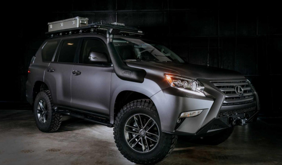 Lexus GX Off-Road Concept - Mẫu SUV vạm vỡ sẽ đưa bạn tới bất cứ nơi đâu