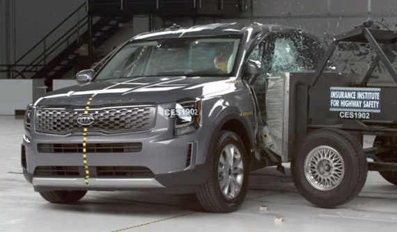 Không chỉ phong cách, rộng rãi, Kia Telluride 2020 còn rất an toàn với giải thưởng Top Safety Pick