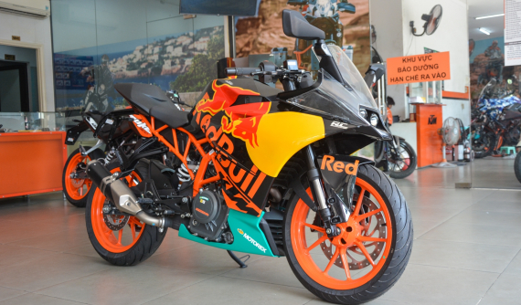 KTM RC 390 phiên bản MotoGP Edition 2019 tại Việt Nam được chào bán với mức giá 151 triệu đồng