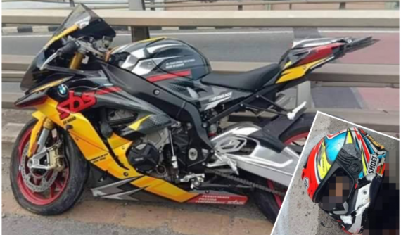 Kinh hoàng biker chạy xe BMW S1000RR bị đứt lìa đầu sau khi gặp tai nạn