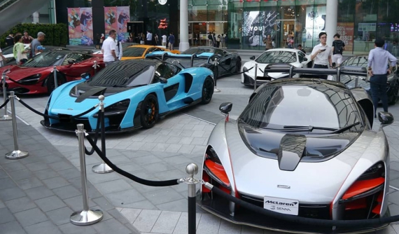 Dàn siêu xe McLaren của giới nhà giàu Singapore tụ tập xem bom tấn Fast & Furious: Hobbs & Shaw