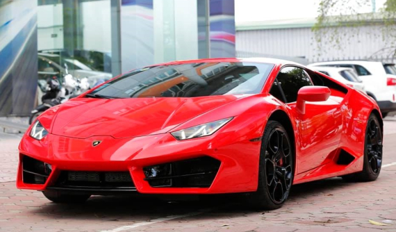 Siêu xe Lamborghini Huracan LP580-2 quay trở lại Hà Nội tìm chủ mới với giá 13,5 tỷ đồng