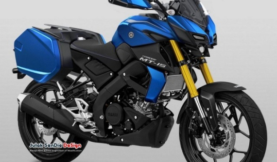 Phải chăng đây là thiết kế của Yamaha MT-15 Tracer hoàn toàn mới