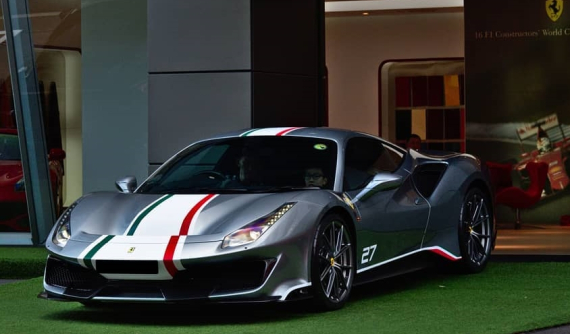 Ferrari 488 Pista Piloti đầu tiên cập bến Singapore khiến nhà giàu Đông Nam Á "thèm khát"
