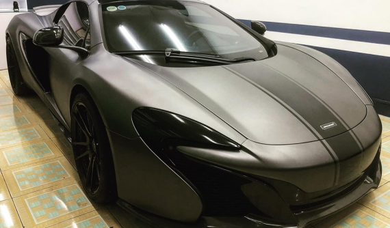 Siêu xe McLaren 650S Spider độ mâm ADV.1 thay áo mới ngay khi có người mua