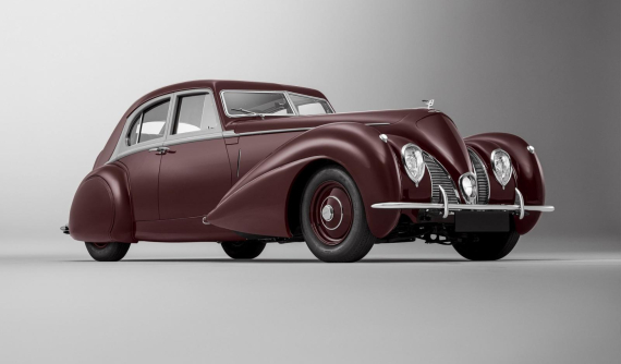 Xe cổ Bentley Corniche 1939 được tái tạo thành công từ con số 0