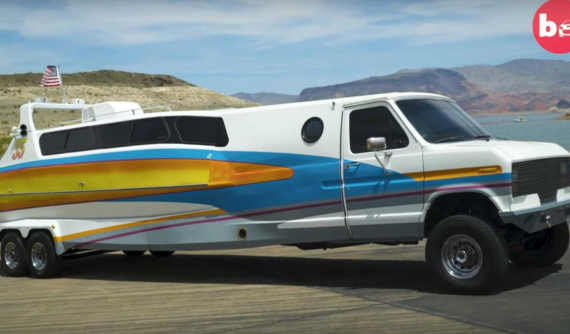 Boaterhome - Phương tiện lai tạo xe RV và du thuyền cực kỳ lạ mắt