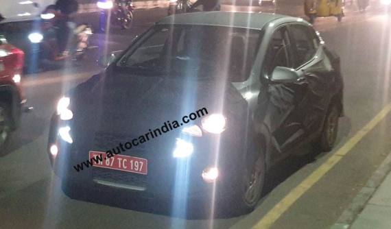 Hyundai Grand i10 2019 phiên bản sedan lần đầu tiên bị bắt gặp trên đường phố