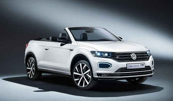 Volkswagen khuấy động thị trường bằng mẫu T-Roc Cabriolet mui trần độc đáo