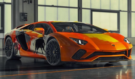 Chiếc Lamborghini Aventador S này là một tác phẩm nghệ thuật độc nhất vô nhị