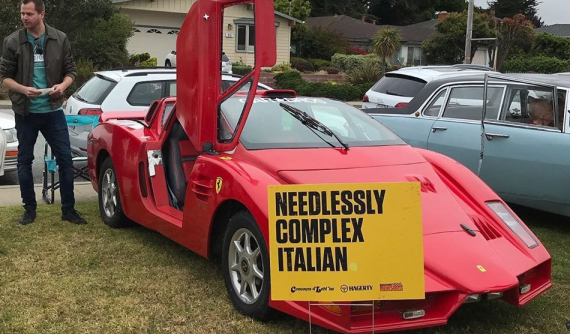 Đây là siêu xe Ferrari Enzo "giả" mà mang tới nụ cười giải trí cho người nhìn