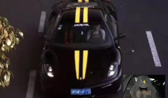 Dây an toàn kiểu xe đua của siêu xe Ferrari 430 Scuderia khiến chủ nhân gặp rắc rối