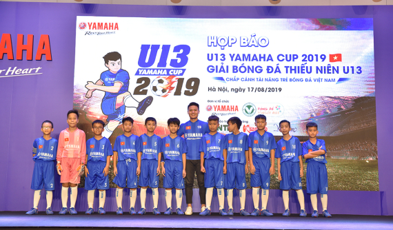 Yamaha Việt Nam tiếp  tục đồng hành cùng giải bóng đá thiếu niên U13 Yamaha Cup