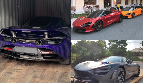 Điểm mặt 6 chiếc siêu xe McLaren 720S đình đám nhất tại Việt Nam