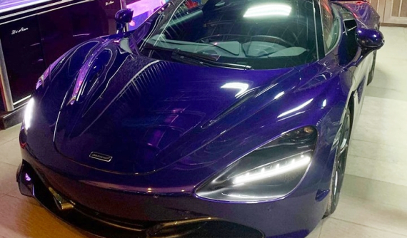 Siêu xe McLaren 720S màu tím độc nhất Việt Nam thông quan về nhà cùng chủ nhân ở Vũng Tàu