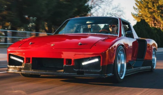 Chiếc Porsche 914 1973 Widebody với động cơ V8 Corvette sẽ khiến người mê xe say đắm