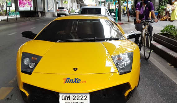 Không chỉ siêu hiếm, chiếc Lamborghini Murcielago SV này của đại gia Thái Lan còn có biển số siêu "khủng"