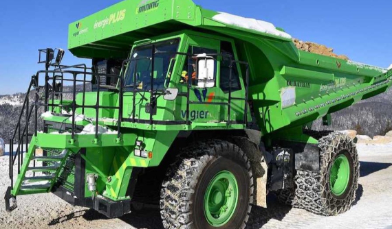 eDumper - Chiếc xe điện lớn nhất thế giới với trọng lượng 45 tấn