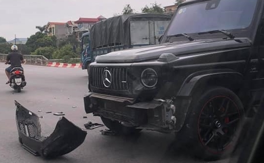 "Ông vua địa hình" Mercedes-AMG G63 Edition 1 đầu tiên tại Việt Nam gặp nạn
