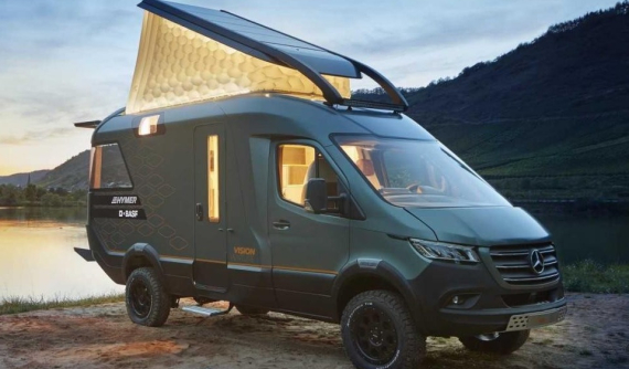 Hyper VisionVenture - Tương lai của xe van cắm trại là hiện đại và tiện nghi thế này