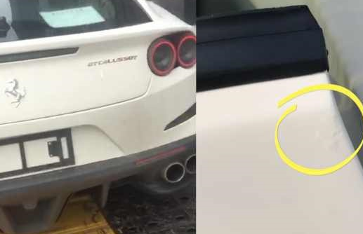 Bỏ ra gần 9,5 tỷ đồng để mua siêu xe Ferrari, nhà giàu Trung Quốc tá hoả phát hiện có vết nổ sơn